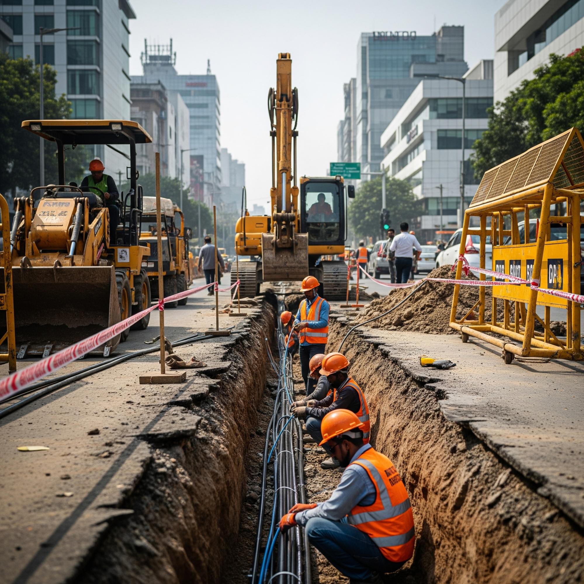 Micro Trenching Activities